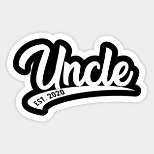 Uncle est. 2020 Sticker